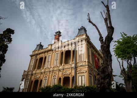 Villa aus der osmanischen Ära, Buyukada Insel, die größte der Prinzeninseln im Marmarameer, in der Nähe von Istanbul, Türkei Stockfoto