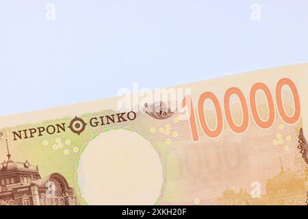 Im Jahr 2024 wird Nippon Ginko neue Banknoten mit einer Stückelung von 10.000 Yen in Bargeld ausgeben Stockfoto