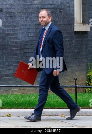 London, Großbritannien. Juli 2024. Ian Murray, Staatssekretär für Schottland, in der Downing Street zur letzten Kabinettssitzung vor der Sommerpause. Quelle: Mark Thomas/Alamy Live News Stockfoto