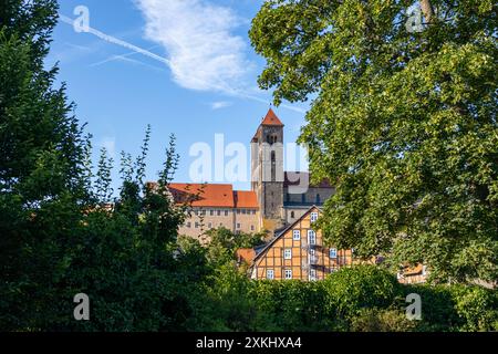 Bilder aus Quedlinburg im Harz Selketalstieg Stockfoto