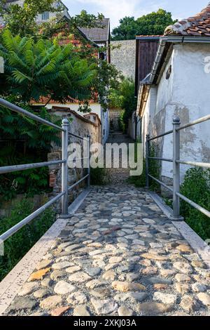 Bilder aus Quedlinburg im Harz Selketalstieg Stockfoto