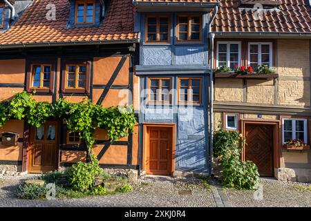 Bilder aus Quedlinburg im Harz Selketalstieg Stockfoto