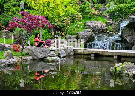 Kyoto Garden, Holland Park, Kensington, London, England, U. K Stockfoto