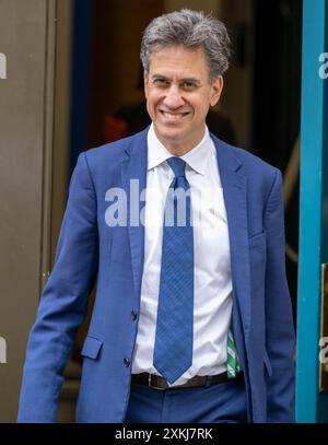 London, Großbritannien. Juli 2024. Minister und Beamte im Kabinettsbüro, 70 Whitehall London UK Ed Miliband, Energy Secretary, Credit: Ian Davidson/Alamy Live News Stockfoto