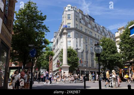 Seven Dials Viertel im Stadtteil St Giles des London Borough of Camden, im Greater Covent Garden Area im West End, Großbritannien Stockfoto