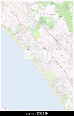 Forte dei Marmi, Provincia di Lucca, IT, Italien, Toskana, n 43 57' 51'', N 10 9' 51'', Karte, Cartascapes Map, veröffentlicht 2024. Erkunden Sie Cartascapes, eine Karte, die die vielfältigen Landschaften, Kulturen und Ökosysteme der Erde enthüllt. Reisen Sie durch Zeit und Raum und entdecken Sie die Verflechtungen der Vergangenheit, Gegenwart und Zukunft unseres Planeten. Stockfoto