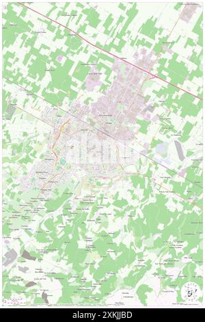 Chiesa di Santa Maria in Regola, Bologna, IT, Italien, Emilia-Romagna, n 44 21' 9'', N 11 42' 57'', Karte, Cartascapes Map, veröffentlicht 2024. Erkunden Sie Cartascapes, eine Karte, die die vielfältigen Landschaften, Kulturen und Ökosysteme der Erde enthüllt. Reisen Sie durch Zeit und Raum und entdecken Sie die Verflechtungen der Vergangenheit, Gegenwart und Zukunft unseres Planeten. Stockfoto