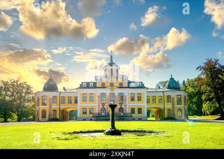 Schloss Weimar, Belvedere, Deutschland Stockfoto