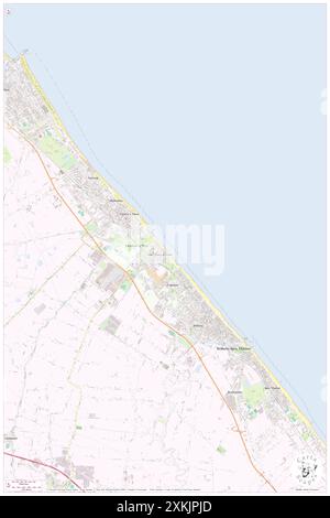 San Mauro a Mare Beach, Provincia di Forlì-Cesena, IT, Italien, Emilia-Romagna, n 44 9' 52''', N 12 26' 53''', Karte, Cartascapes Map 2024 veröffentlicht. Erkunden Sie Cartascapes, eine Karte, die die vielfältigen Landschaften, Kulturen und Ökosysteme der Erde enthüllt. Reisen Sie durch Zeit und Raum und entdecken Sie die Verflechtungen der Vergangenheit, Gegenwart und Zukunft unseres Planeten. Stockfoto