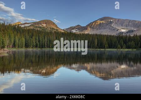 Brainard Lake im Roosevelt National Forest in Colorado Stockfoto