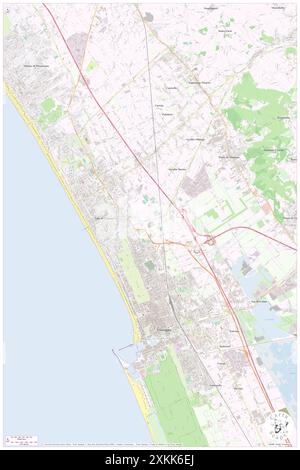 Museo del Carnevale di Viareggio, Provincia di Lucca, IT, Italien, Toskana, n 43 53' 35''', N 10 14' 44''', Karte, Cartascapes Map, veröffentlicht 2024. Erkunden Sie Cartascapes, eine Karte, die die vielfältigen Landschaften, Kulturen und Ökosysteme der Erde enthüllt. Reisen Sie durch Zeit und Raum und entdecken Sie die Verflechtungen der Vergangenheit, Gegenwart und Zukunft unseres Planeten. Stockfoto