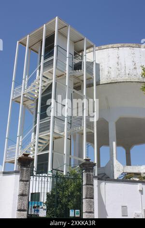 Die Camera Obscura in der Nähe der pousada in der Stadt Tavira, Algarve, Portugal Stockfoto