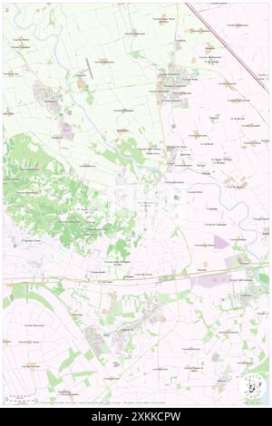 San Colombano al Lambro, Città metropolitana di Milano, IT, Italien, Lombardei, N 45 11' 2'', N 9 29' 12''', Karte, Cartascapes Map, veröffentlicht 2024. Erkunden Sie Cartascapes, eine Karte, die die vielfältigen Landschaften, Kulturen und Ökosysteme der Erde enthüllt. Reisen Sie durch Zeit und Raum und entdecken Sie die Verflechtungen der Vergangenheit, Gegenwart und Zukunft unseres Planeten. Stockfoto