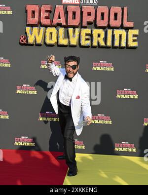 Mailand, Photocall für die Vorschau des neuen Marvel Studios-Films DEADPOOL & WOLVERINE im Foto: Gast Stockfoto