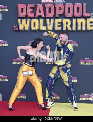 Mailand, Photocall für die Vorschau des neuen Marvel Studios-Films DEADPOOL & WOLVERINE im Foto: Gast Stockfoto