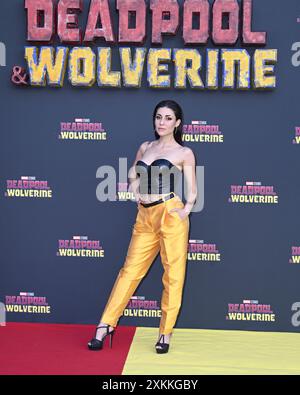 Mailand, Photocall für die Vorschau des neuen Marvel Studios-Films DEADPOOL & WOLVERINE im Foto: Gast Stockfoto