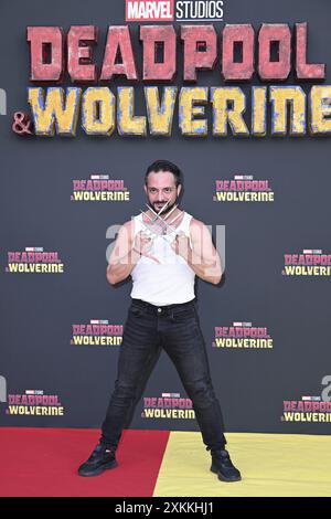 Mailand, Photocall für die Vorschau des neuen Marvel Studios-Films DEADPOOL & WOLVERINE im Foto: Gast Stockfoto