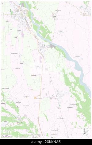 Chiara, Turin, IT, Italien, Piemont, n 45 17' 18''', N 7 44' 59'', Karte, Karte, 2024 veröffentlicht. Erkunden Sie Cartascapes, eine Karte, die die vielfältigen Landschaften, Kulturen und Ökosysteme der Erde enthüllt. Reisen Sie durch Zeit und Raum und entdecken Sie die Verflechtungen der Vergangenheit, Gegenwart und Zukunft unseres Planeten. Stockfoto