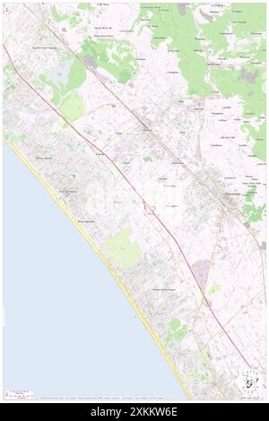 Una Forte Dei Marmi, Provincia di Lucca, IT, Italien, Toskana, n 43 57' 24'', N 10 11' 43'', Karte, Cartascapes Map, veröffentlicht 2024. Erkunden Sie Cartascapes, eine Karte, die die vielfältigen Landschaften, Kulturen und Ökosysteme der Erde enthüllt. Reisen Sie durch Zeit und Raum und entdecken Sie die Verflechtungen der Vergangenheit, Gegenwart und Zukunft unseres Planeten. Stockfoto