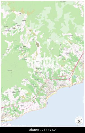 Celle Ligure, Provincia di Savona, IT, Italien, Ligurien, n 44 20' 55''', N 8 32' 38''', Karte, Cartascapes Map, veröffentlicht 2024. Erkunden Sie Cartascapes, eine Karte, die die vielfältigen Landschaften, Kulturen und Ökosysteme der Erde enthüllt. Reisen Sie durch Zeit und Raum und entdecken Sie die Verflechtungen der Vergangenheit, Gegenwart und Zukunft unseres Planeten. Stockfoto