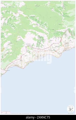 San Remo, Provincia di Imperia, IT, Italien, Ligurien, n 43 49' 2'', N 7 46' 37'', Karte, Cartascapes Map, veröffentlicht 2024. Erkunden Sie Cartascapes, eine Karte, die die vielfältigen Landschaften, Kulturen und Ökosysteme der Erde enthüllt. Reisen Sie durch Zeit und Raum und entdecken Sie die Verflechtungen der Vergangenheit, Gegenwart und Zukunft unseres Planeten. Stockfoto