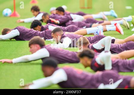 Rottach Egern, Deutschland. Juli 2024. FC BAYERN München Trainingslager 1.Deutsche Fußball-Liga, in Rottach-Egern, Tegernsee, 22. Juli 2024 Saison 2024/2025, FCB, Fotograf: ddp Images/STAR-Images Credit: ddp Media GmbH/Alamy Live News Stockfoto