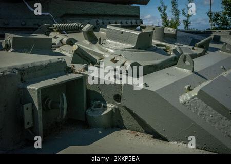 Tank Monument, Leyland, Lancashire Stockfoto