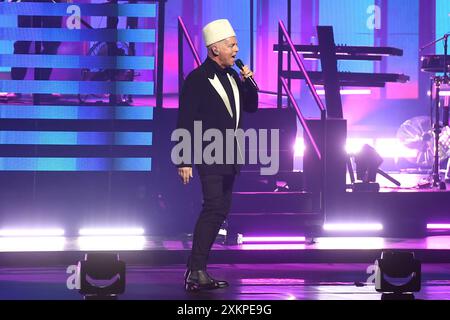 UK. Juli 2024. LONDON, ENGLAND – 23. JULI: Neil Tennant von PET Shop Boys trat am 23. Juli 2024 in London auf. CAP/MAR © MAR/Capital Pictures Credit: Capital Pictures/Alamy Live News Stockfoto