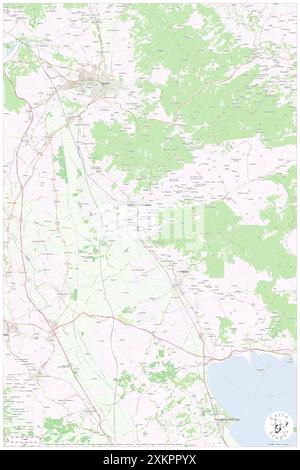 Castiglion Fiorentino, Provinz Arezzo, IT, Italien, Toskana, n 43 20' 34''', N 11 55' 4''', Karte, Cartascapes Map, veröffentlicht 2024. Erkunden Sie Cartascapes, eine Karte, die die vielfältigen Landschaften, Kulturen und Ökosysteme der Erde enthüllt. Reisen Sie durch Zeit und Raum und entdecken Sie die Verflechtungen der Vergangenheit, Gegenwart und Zukunft unseres Planeten. Stockfoto