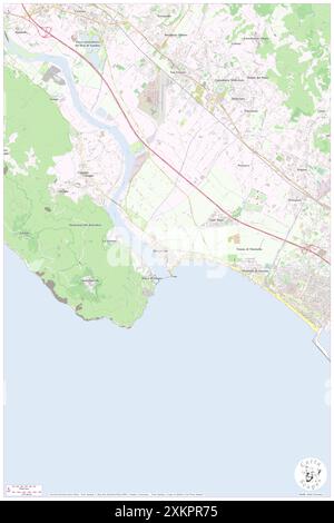 Fiumaretta di Ameglia, Provincia di La Spezia, IT, Italien, Ligurien, N 44 3' 10''', N 9 59' 21''', Karte, Cartascapes Map, veröffentlicht 2024. Erkunden Sie Cartascapes, eine Karte, die die vielfältigen Landschaften, Kulturen und Ökosysteme der Erde enthüllt. Reisen Sie durch Zeit und Raum und entdecken Sie die Verflechtungen der Vergangenheit, Gegenwart und Zukunft unseres Planeten. Stockfoto