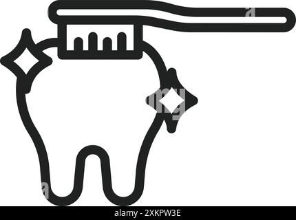 Vektorbild des Pinselsymbols. Geeignet für mobile Anwendungen, Webanwendungen und Printmedien. Stock Vektor