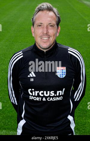 Zwolle, Niederlande. Juli 2024. ZWOLLE, NIEDERLANDE - 24. JULI: Diederik Boer von PEC Zwolle während des Fotoaufrufs von PEC Zwolle im MAC3Park Stadion am 24. Juli 2024 in Zwolle, Niederlande. (Foto: Broer van den Boom/Orange Pictures) Credit: Orange Pics BV/Alamy Live News Stockfoto