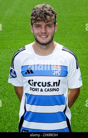 Zwolle, Niederlande. Juli 2024. ZWOLLE, NIEDERLANDE - 24. JULI: Dylan Ruward von PEC Zwolle während des Fotoaufrufs von PEC Zwolle im MAC3Park Stadion am 24. Juli 2024 in Zwolle, Niederlande. (Foto: Broer van den Boom/Orange Pictures) Credit: Orange Pics BV/Alamy Live News Stockfoto