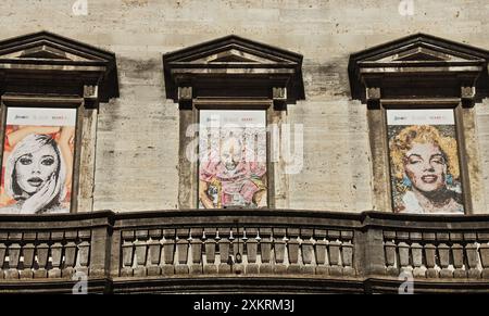 Perugia, die Hauptstadt der Region Umbrien in Mittelitalien Stockfoto