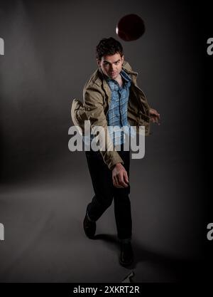 Jimmy Anderson Portrait Session Stockfoto