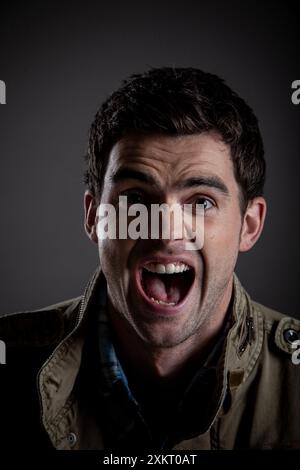 Jimmy Anderson Portrait Session Stockfoto