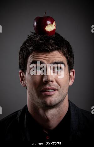 Jimmy Anderson Portrait Session Stockfoto