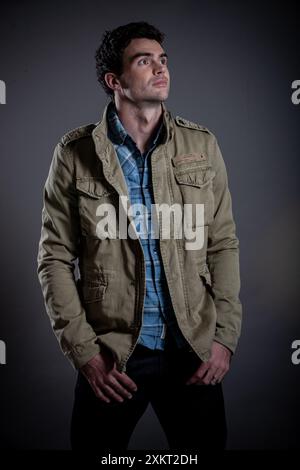 Jimmy Anderson Portrait Session Stockfoto