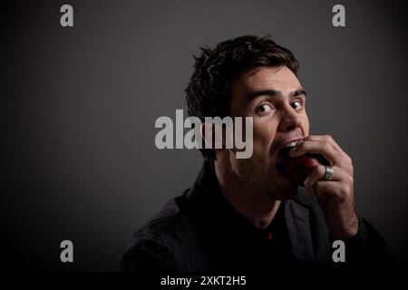 Jimmy Anderson Portrait Session Stockfoto