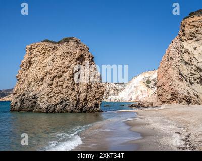 Firiplaka Strand Stockfoto