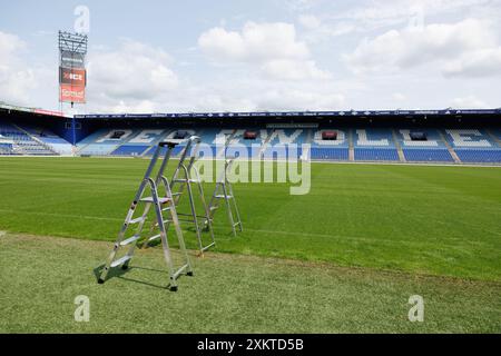 Zwolle, Niederlande. Juli 2024. ZWOLLE, 24.07.2024, MAC³PARK Stadium, niederländischer Fußball Eredivisie, Saison 2024/2025. Während des Photocall PEC Zwolle Credit: Pro Shots/Alamy Live News Stockfoto