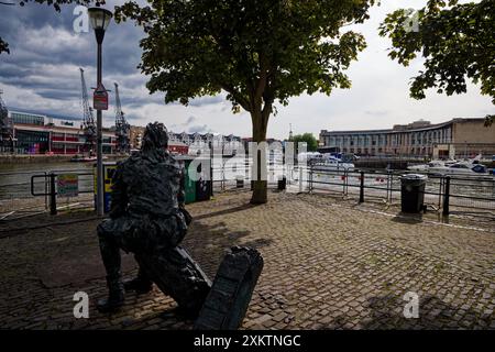 John Cabot denkt daran, Bristol zu verlassen, um Nordamerika zu entdecken. Stockfoto