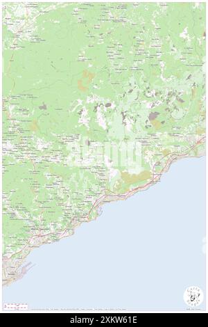 Varazze, Provincia di Savona, IT, Italien, Ligurien, n 44 21' 50''', N 8 35' 46''', Karte, Cartascapes Map, veröffentlicht 2024. Erkunden Sie Cartascapes, eine Karte, die die vielfältigen Landschaften, Kulturen und Ökosysteme der Erde enthüllt. Reisen Sie durch Zeit und Raum und entdecken Sie die Verflechtungen der Vergangenheit, Gegenwart und Zukunft unseres Planeten. Stockfoto