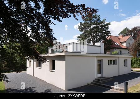 Haus am Horn, erstes Bauhausmodell in Weimar, entworfen von Georg Muche Stockfoto