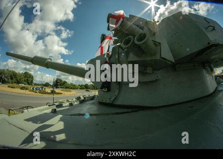 Tank Monument, Leyland, Lancashire Stockfoto