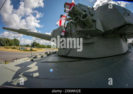 Tank Monument, Leyland, Lancashire Stockfoto