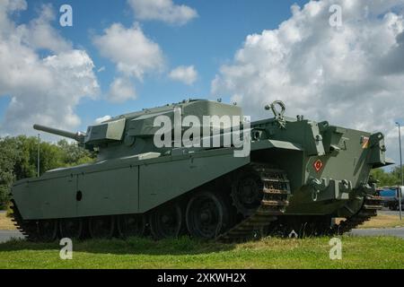 Tank Monument, Leyland, Lancashire Stockfoto