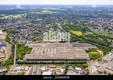 Luftbild, Gesamtansicht Werk Vallourec Deutschland GmbH, Schützenstraße, Fritz-Thyssen-Brücke, Autobahn A40, Dümpten - West, Mülheim an der Ruhr, Ruhrgebiet, Nordrhein-Westfalen, Deutschland ACHTUNGxMINDESTHONORARx60xEURO *** Luftansicht, Gesamtansicht des Werks Vallourec Deutschland GmbH, Schützenstraße, Fritz Thyssen Brücke, Autobahn A40, Dümpten West, Mülheim an der Ruhr, Ruhrgebiet, Nordrhein-Westfalen, Deutschland ATTENTIONxMINDESTHONORARx60xEURO Stockfoto