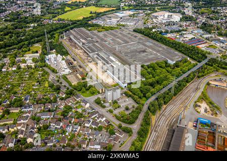 Luftbild, Gesamtansicht Werk Vallourec Deutschland GmbH, Schützenstraße, Fritz-Thyssen-Brücke, Gewerbegebiet Mannesmannstraße, Dümpten - West, Mülheim an der Ruhr, Ruhrgebiet, Nordrhein-Westfalen, Deutschland ACHTUNGxMINDESTHONORARx60xEURO *** Luftansicht, Gesamtansicht des Werks Vallourec Deutschland GmbH, Schützenstraße, Fritz Thyssen Brücke, Gewerbegebiet Mannesmannstraße, Dümpten West, Mülheim an der Ruhr, Ruhrgebiet, Nordrhein-Westfalen, Deutschland ATTENTIONxMINDESTHONORARx60xEURO Stockfoto