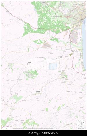 Lentini, Provincia di Siracusa, IT, Italien, Sizilien, n 37 17' 7''', N 14 59' 58'', Karte, Kartenausgabe 2024. Erkunden Sie Cartascapes, eine Karte, die die vielfältigen Landschaften, Kulturen und Ökosysteme der Erde enthüllt. Reisen Sie durch Zeit und Raum und entdecken Sie die Verflechtungen der Vergangenheit, Gegenwart und Zukunft unseres Planeten. Stockfoto